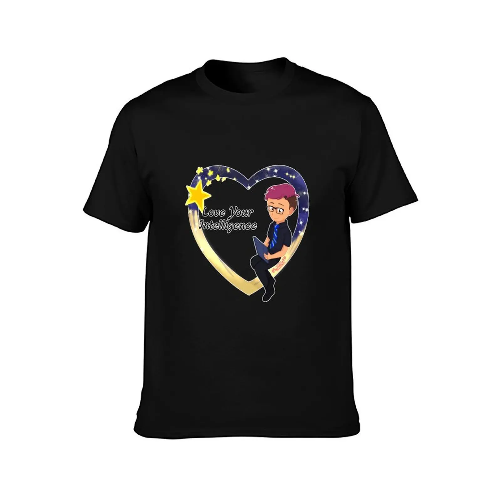 Sanders Sides Heart - Logan Sanders T-Shirt, Summer Casual Cotton Tee, Oversized Streetwear Tops, Vintage Graphic Print