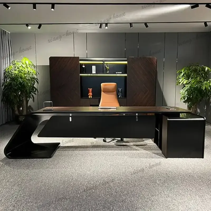 FG Adjustable Corner Office Desks Executive Modern Portable Organizer Office Desks Computer Corner Mesas De Computador Furniture