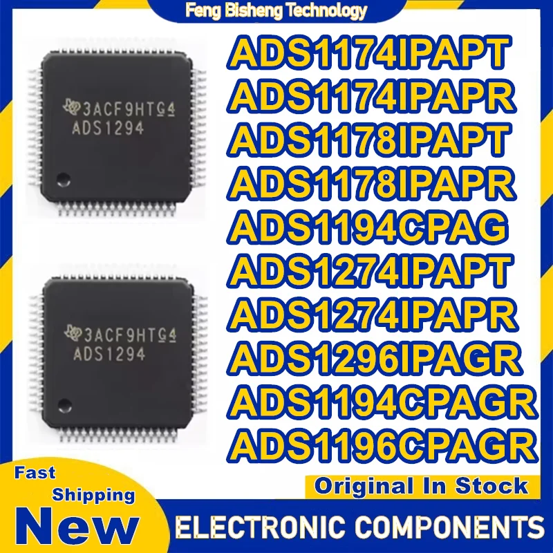 ADS1174IPAPT ADS1174IPAPR ADS1178IPAPT ADS1178IPAPR ADS1194CPAG ADS1194CPAGR ADS1196CPAGR ADS1274IPAPT ADS1274IPAPR ADS1296IPAGR