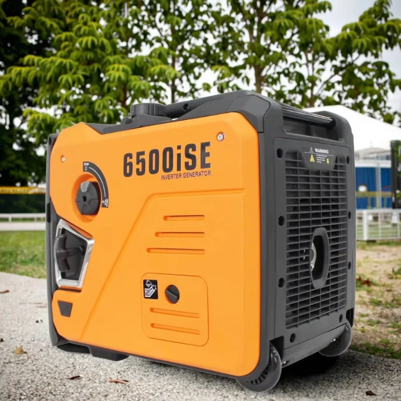 

【Best-selling】Portable Single-Phase Engine Generator 4-Stroke Recoil Electric Start 5KW 60Hz 220V/110V Powered