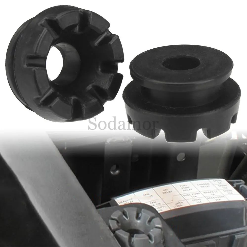 Motorcycle UTV ATV Rubber Grommet -Hood- Latch Fit for Polaris 2012-2020 RZR 570 RZR 900 2015-2021 Ranger 900 ACE 500 RS1 Parts