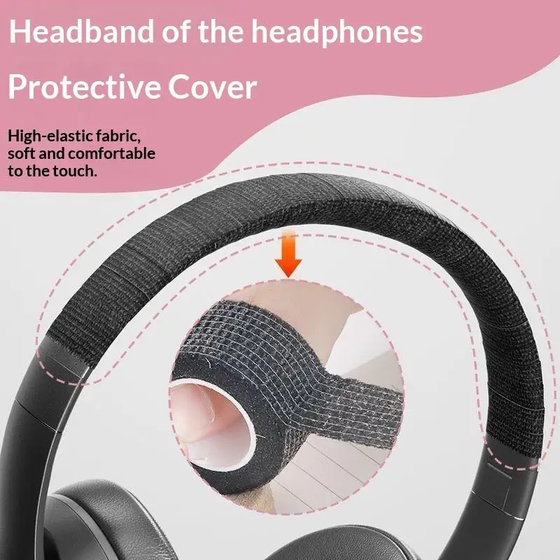 Tearable Headphone Headband Peeling Repair Tape 1PCS Anti-Aging Protector Strip Perfect Gift for Headphone Enthusiasts