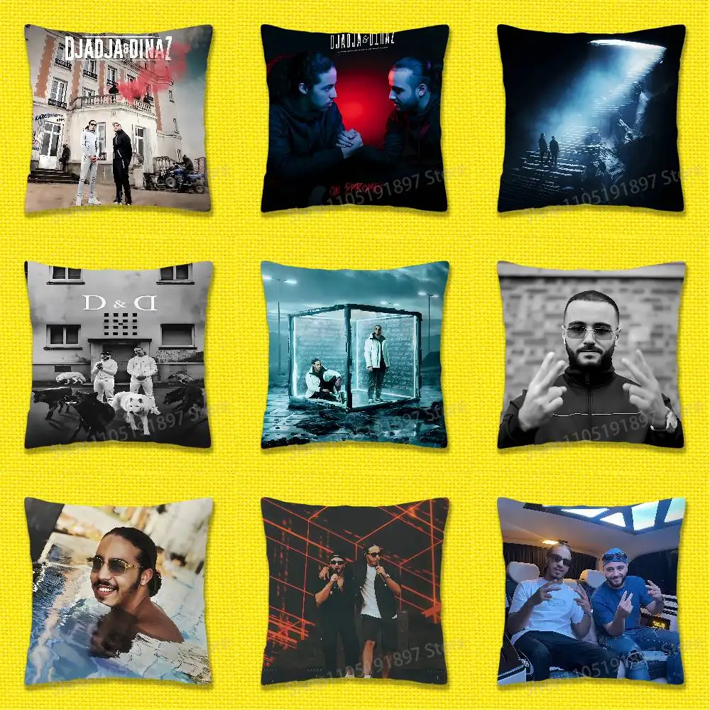 

Drole de mentalite D-Djadja D-Dinaz Throw Pillow Case For 45x45cm 40x40cm 55x55cm 50x50cm 30x30cm Square Car Pillowcase Shell