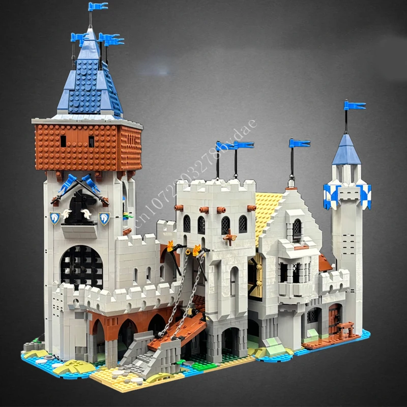 

4783PCS MOC Medieval Castle Puzzle Don Horseleone Assembly Set For Assembly Christmas Holiday Birthday Toys Gift for Kids Ages