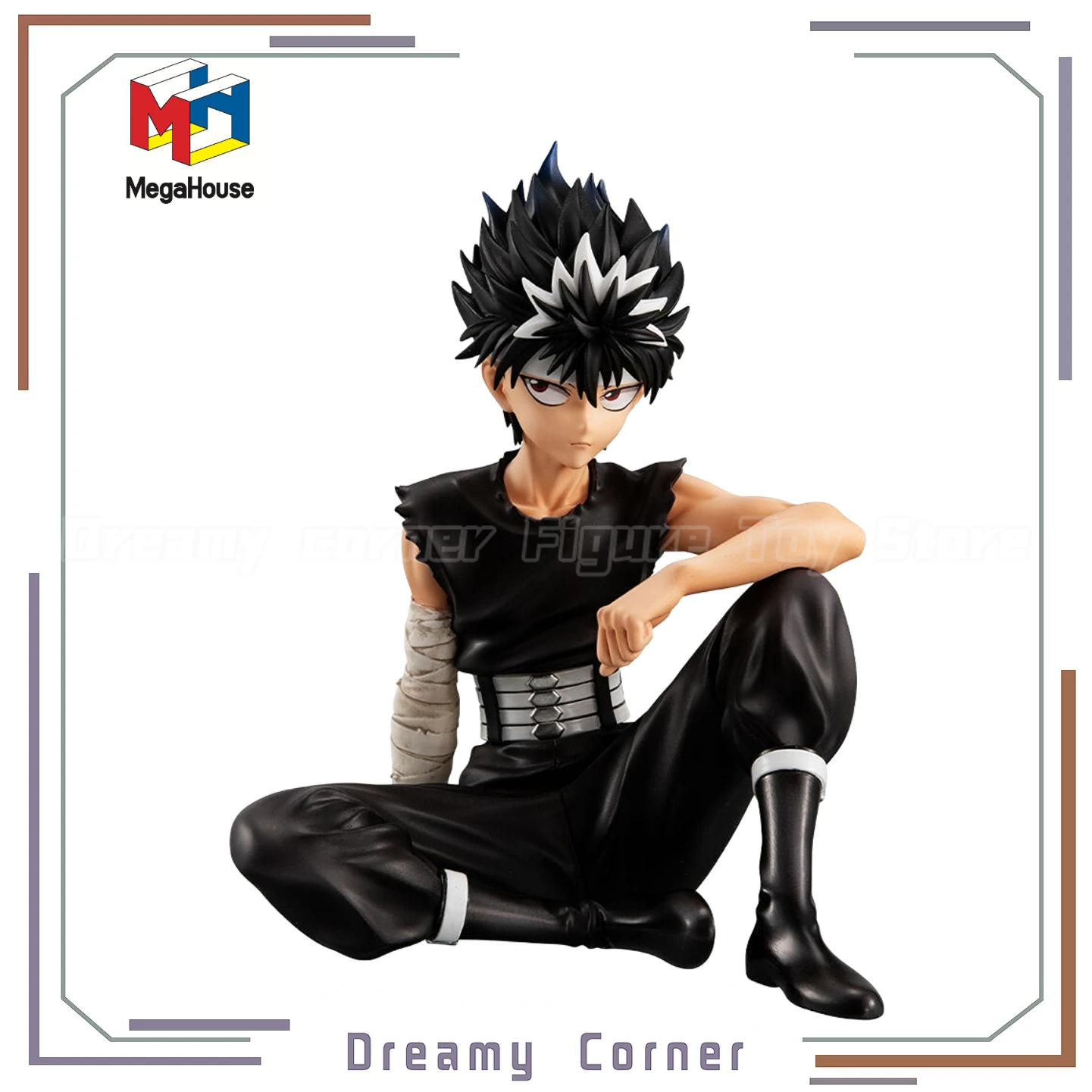 

【In Stock】Original MegaHouse GEM YuYu Hakusho Hiei Figure Toys Model Ornaments Animation Collection