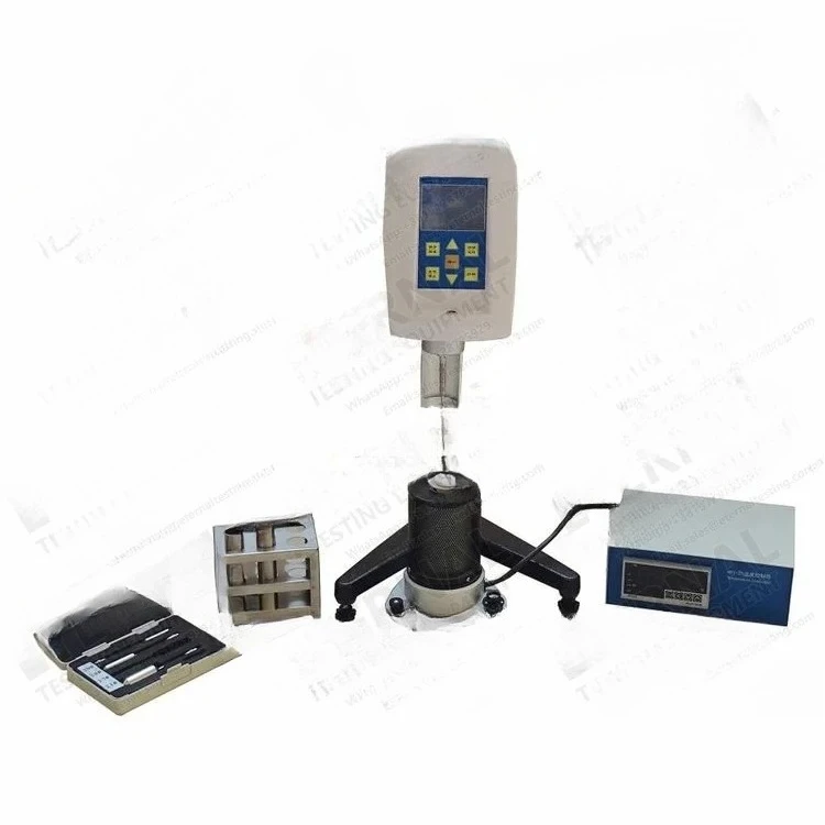 Digitale display laboratoriumviscosimeter 220 V voor asfaltanalyse 1 jaar garantie