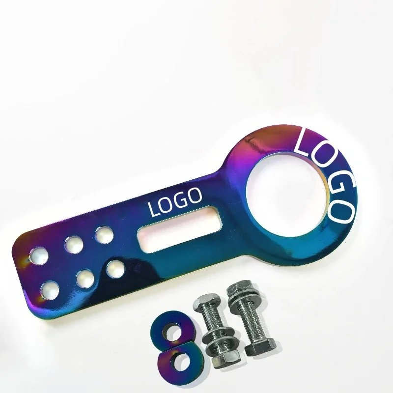 260mm BENEN Universal car Front Tow Hook set for most Car Auto Trailer Ring PQY-THB41