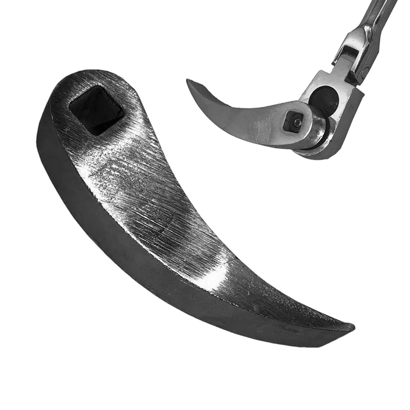 Adaptateur de pied-de-biche réglable, outils de sauna, tête d'adaptateur de pied-de-biche, indéosphate à cliquet, levier ultra compact, barre de démolition