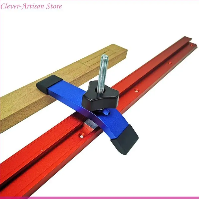 E06B T-tracks maintiendra pince en aluminium Clamp T-Type Slide Slot Stopper Tools
