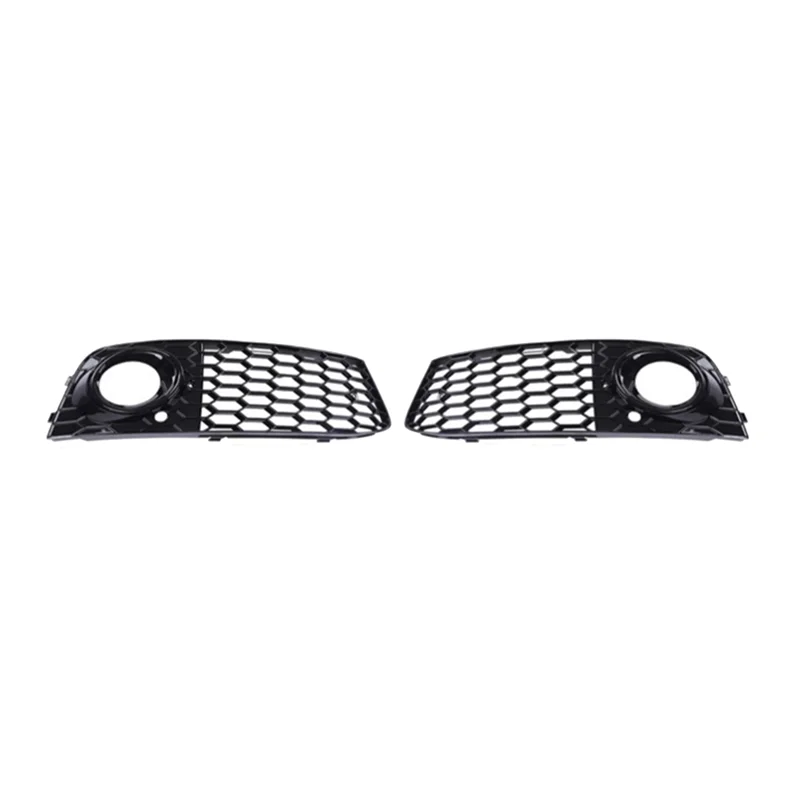 المصد الأمامي للسيارة شبكة خفيفة للضباب غطاء مصبغة 8KD807682 8KD807681 Foraudi A4 B8 2009-2012 غطاء خفيف للضباب