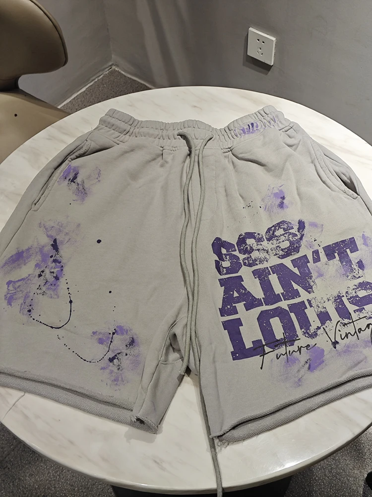 

Saint Louis Waed Sports Casual orts Men's Women's Five-Quarter Length Heavyweight Street Sle Breathable Summer orts