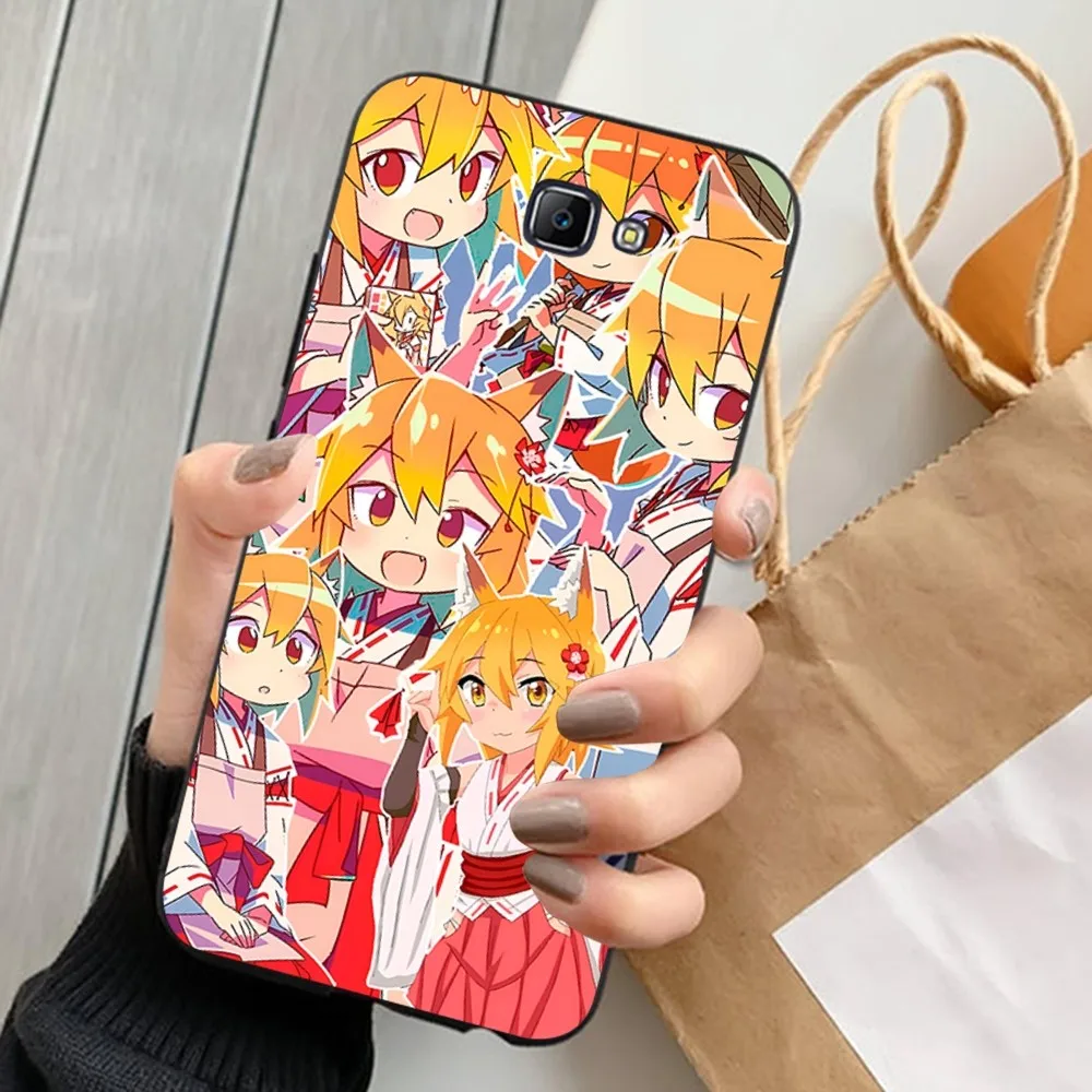 The Helpful Fox Senko-san Wall Phone Case For Samsung J 7 plus 7core J7 neo J6 plus prime J6 J4 J5 Mobile Cover