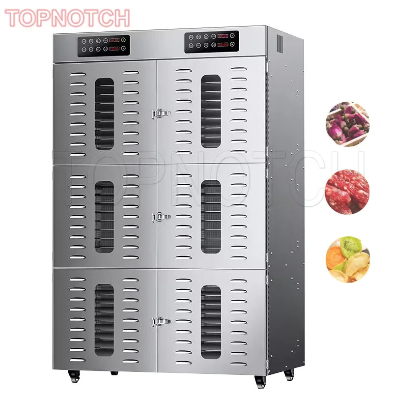 

Industrial Food Dehydrator Dry Fruit Dryer Machine 60 Layer Dried Fruit Cabinet Food Dryer Celery Tomato Potato Dehydrator