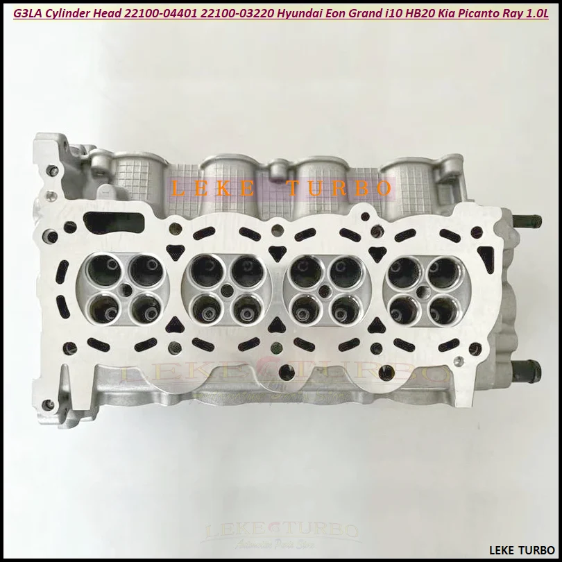 G3LA Cylinder Head 22100-04301 22100-04401 22100-03220 For Hyundai Eon Grand i10 HB20 For Kia Picanto Ray 1.0L Hatchback PB pbt
