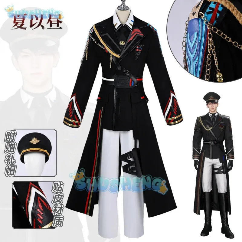 

Game Love And Deepspace Caleb Cosplay Costume Farspace Colonel Female Uniform Heroines Halloween Party Women Carnival Outfit