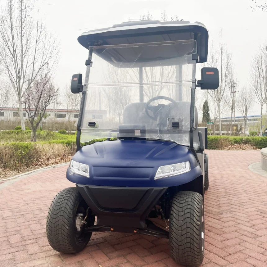 

2025 New Golf Cart 72V Lithium Battery Lift Golf Hunting Car With Rear Cargo Box Long Endurance New Energy Electric Golf Cart