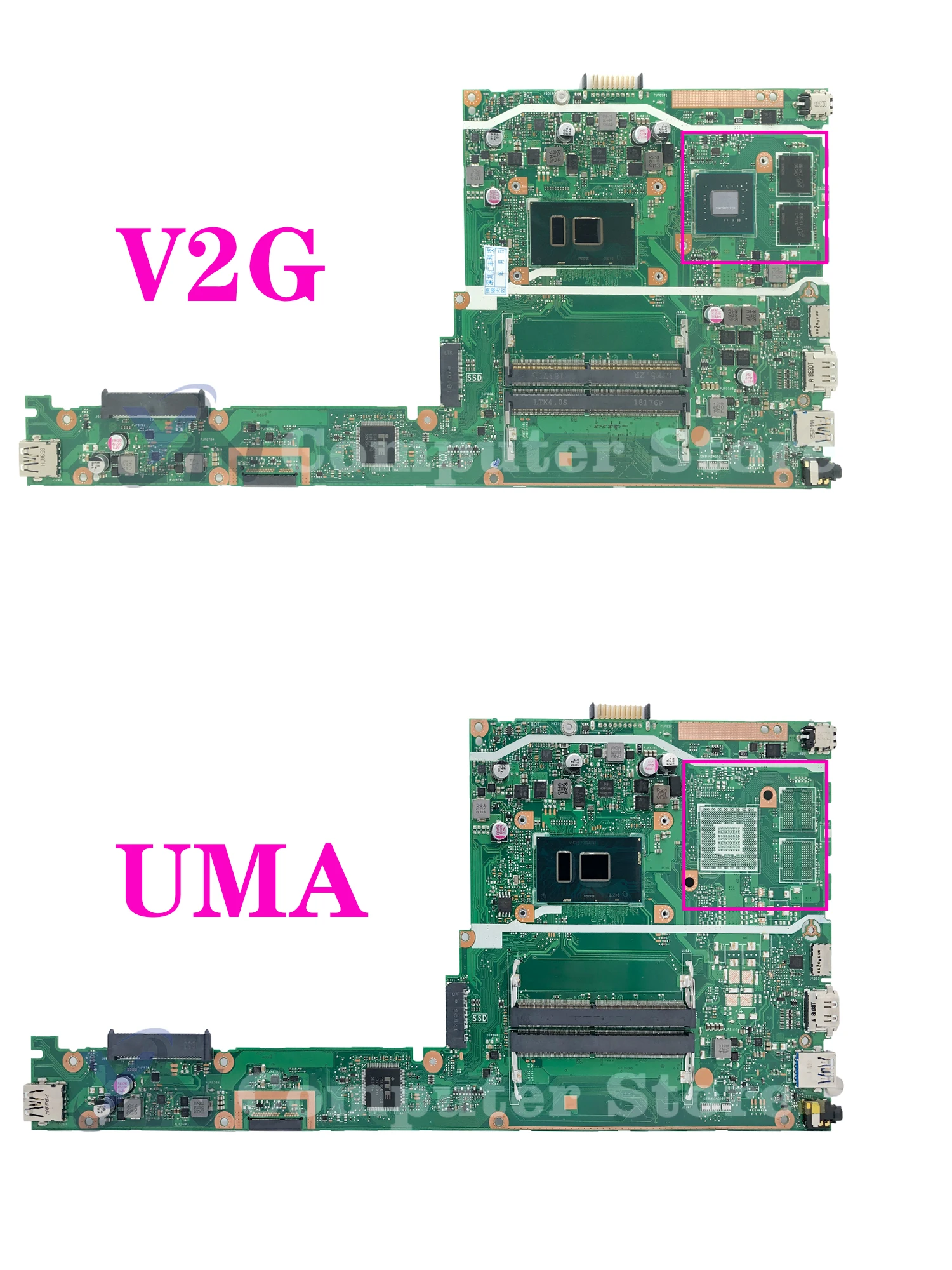 X407UB Mainboard For ASUS X407 X407M X407UBF X407UA A407 Laptop Motherboard With I3 I5 I7-6th/7th UMA PM 100% Test OK