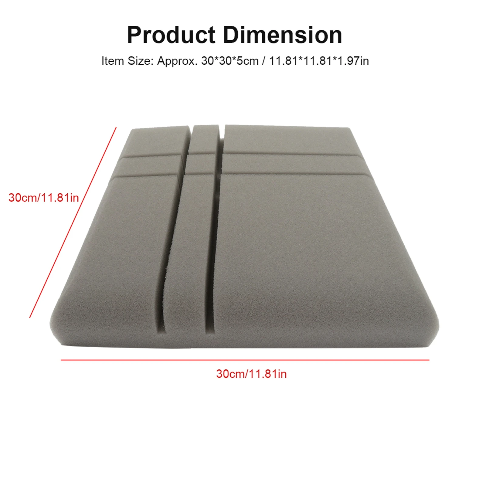 Panels High Density Treatment Foam -Line Sound Absorbing Board Soundproof Foam Sound Insulation Board for Treatment Wall