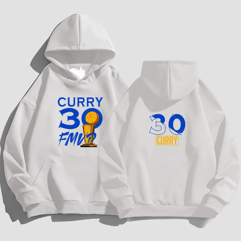 Golden State  Hoodie Curry 30 Basketball Sweater Warriors Men Casual Sportswear Women Long Sleeved Print Hooded Oversized 6xl