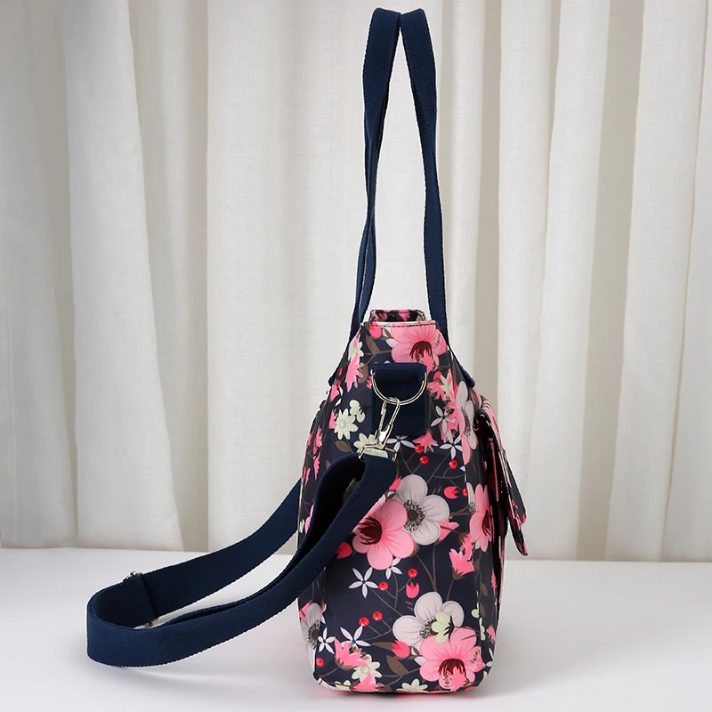 Fashion Printing Large Capacity Ladies Shoulder Bag Daily Carry with Lunch Lunchbox Bag Multifunctional Crossbody Handbag