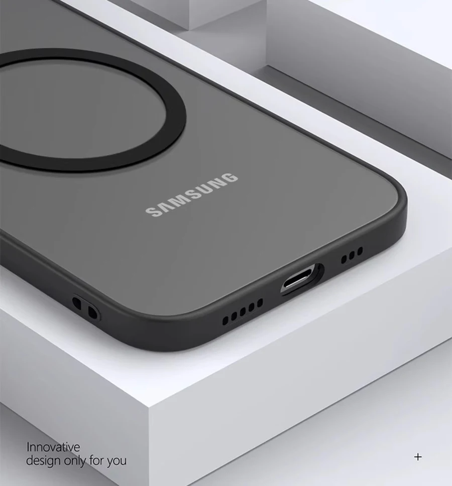 S26 S25 Ultra Plus Hülle Armor Matt Magnetisch für Samsung Galaxy S26 S25 S24 S23 Ultra Plus Hüllen Frosted Wireless Charge Cover – Detail 7