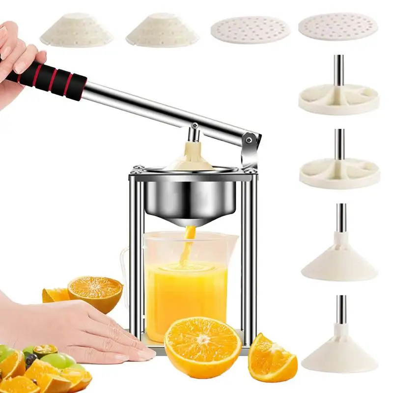 

Juice Squeezer Commercial Multi-Purpose Citrus Juicer Commercial Heavy Duty Hand Press Manual Orange Citrus Lemon Pomegranate