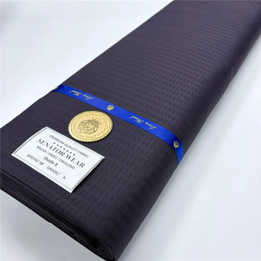 5 Yards Atiku Material 100% Cotton Swiss Voile Lace Switzerland Soft Quality African Atiku Fabric for Men and Women Cloth 15A57