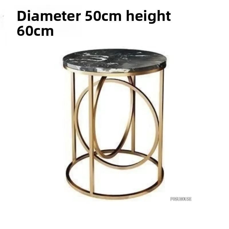 

Nordic Living Room Coffee Tables for Living Room Furniture Hotel Sofa Side Tables Simple Corner Table Home Round Side Tea Tables