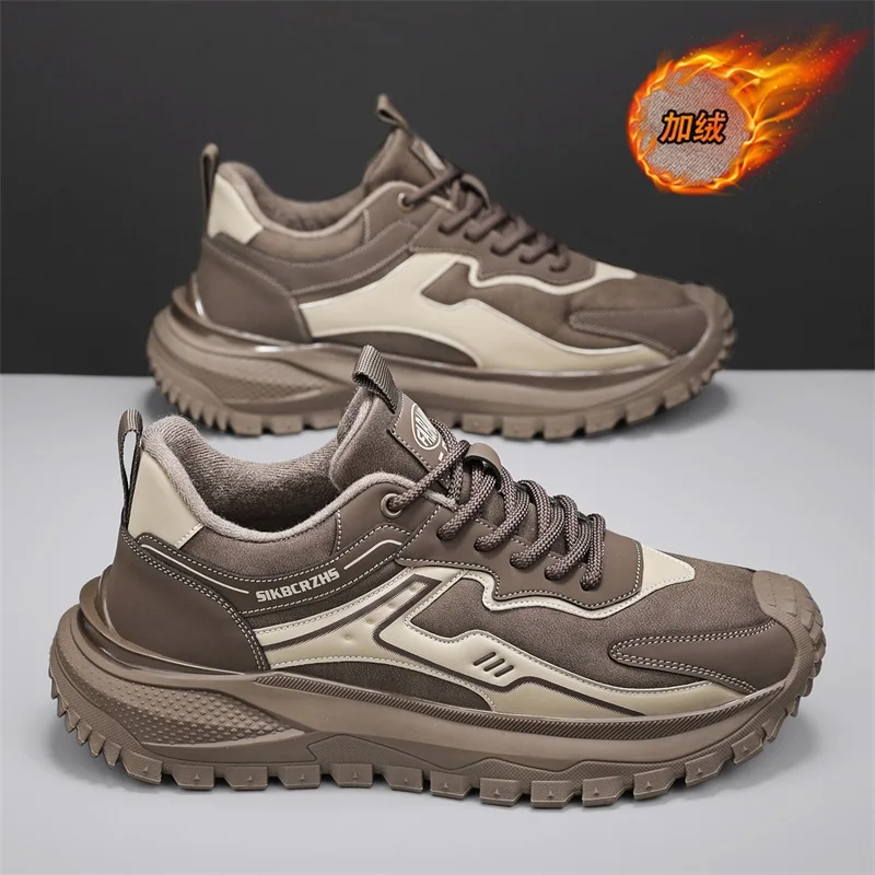 Новая флисовая спортивная обувь Dad легкая, удобная, повседневная и простая.