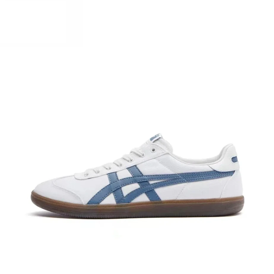 

Asics Onitsuka Tiger Toukuten Running Shoes Classic Women Men Lightweight White Blue Sneaker