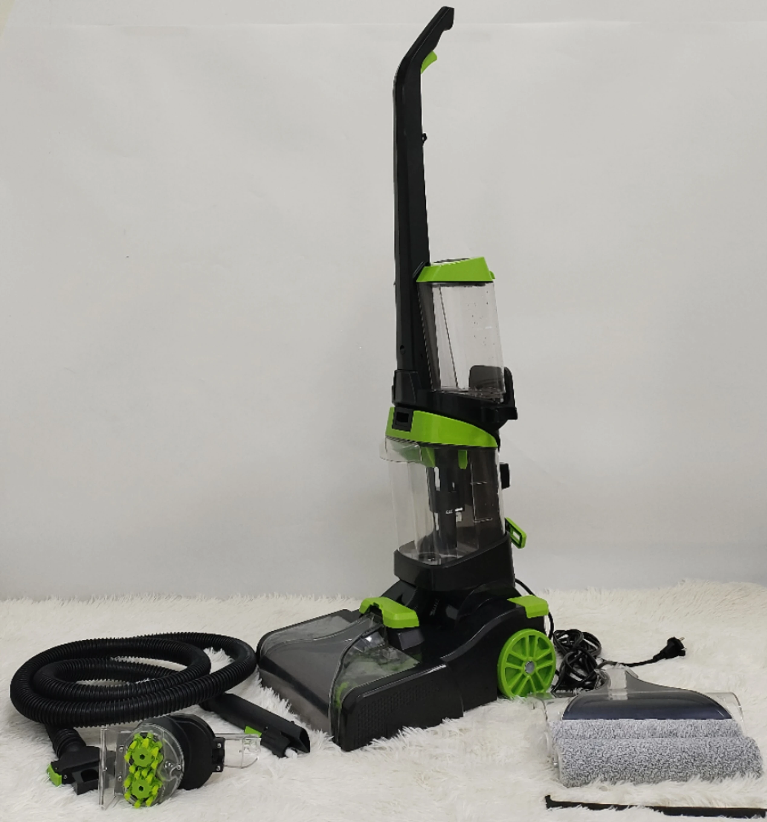 بوصلة 3 في 1 مبيعات ساخنة أداء جيد مكنسة غسيل السجاد مكنسة كهربائية جافة ورطبة