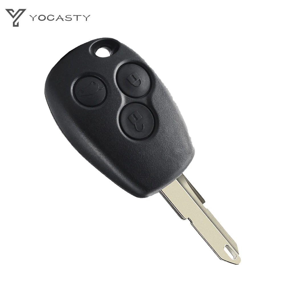 YOCASTY 3 Buttons Remote Control Key Fob For Renault Trafic Vivaro Primastar Movano Dacia Twingo 433MHz PCF7946 PCF7947 4A Chip