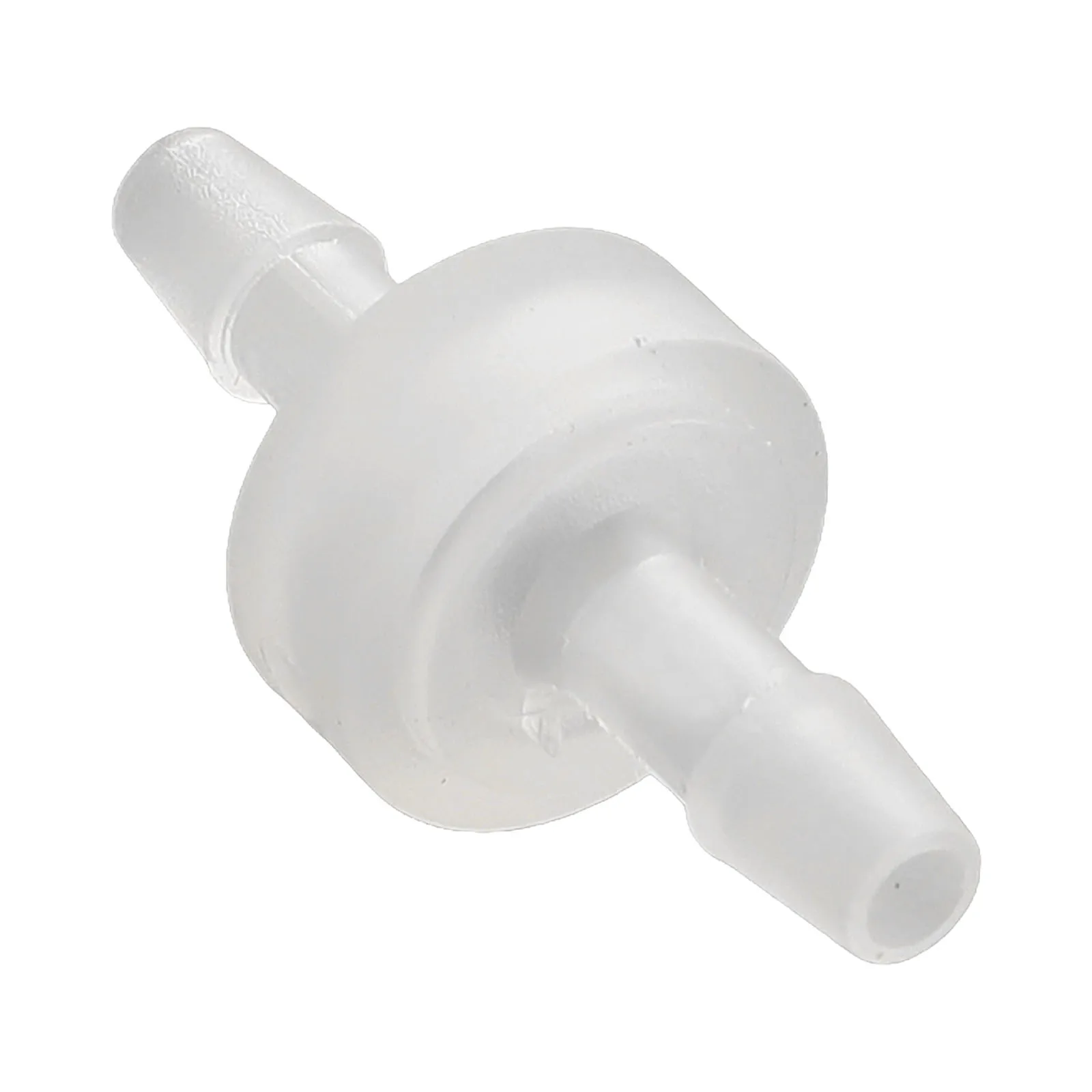 

100pcs Plastic White Check Valve Way 3mm Check Valve Non-return Valve For Oil Gas Water Air