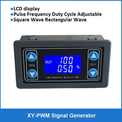 XY-PWM Signal Generator Pulse Frequency Duty Cycle Ratio 1HZ~150KHZ Adjustable Square Wave Rectangular Wave Signal Generator