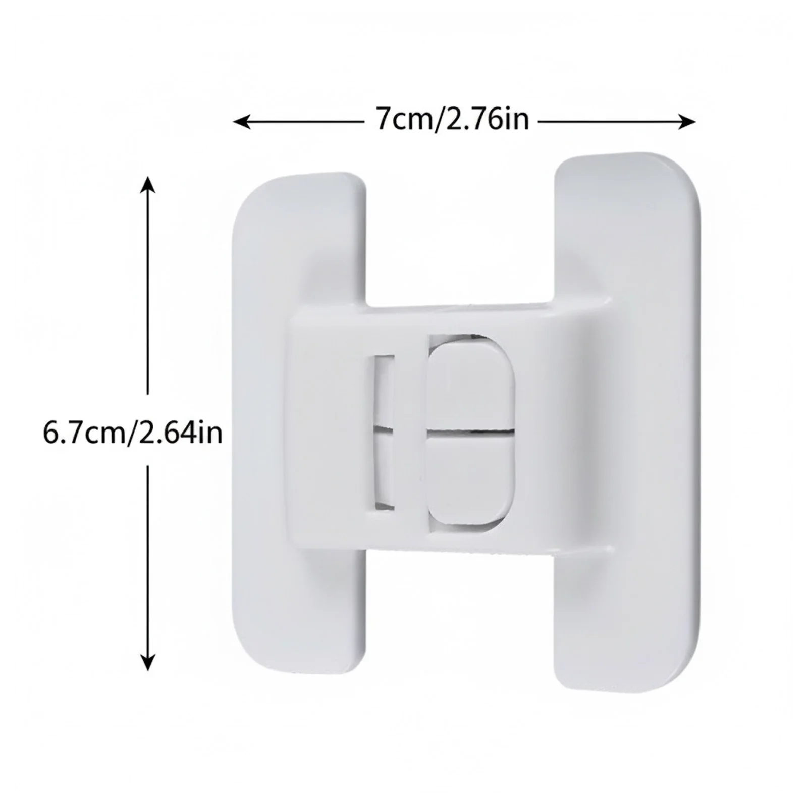 Refrigerator Door Auto Lock Safety Drawer Closer Baby Proofing ABS Material Anti-Open Drawer Closer For Baby Children Protection