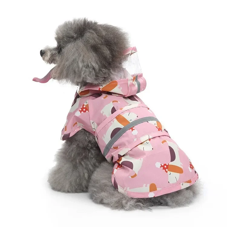 

Pet bath duck dog raincoat universal pet raincoat small yellow duck bee poncho christmas clothes