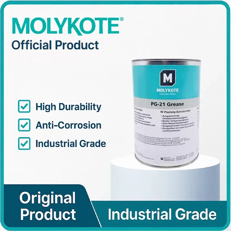Molykote PG-21 High-Performance Grease, 1kg | Low Friction, High-Temperature Stability ubrication for Metal Pairings