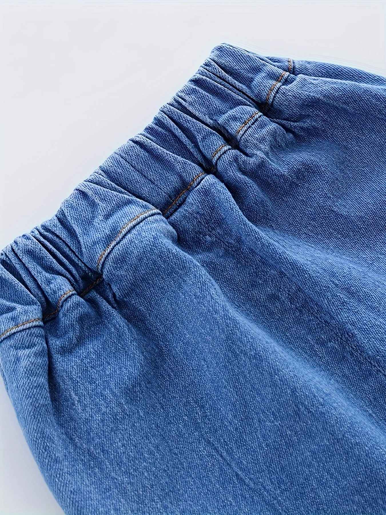 الأولاد والبنات الربيع والخريف موضة جديدة تاج مقنعين سترة طويلة الأكمام الفتيان والفتيات الجينز قطعتين مجموعة