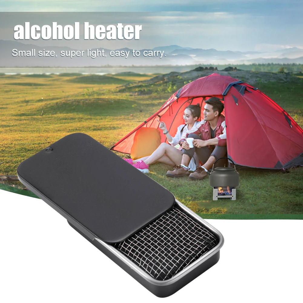 Camping Cooking Alcohol - Stainless Steel Cooking Stove Lightweight Mini