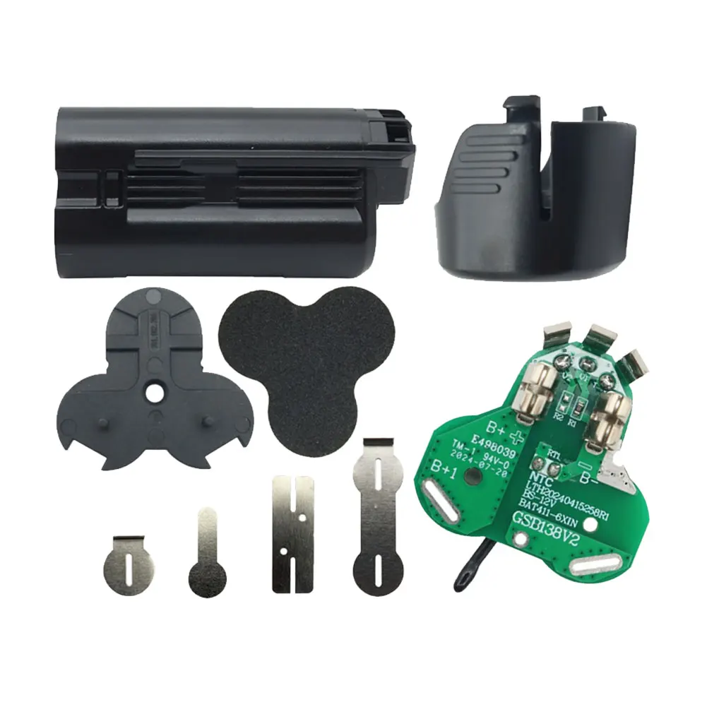 

PCB Protection Board Li-ion Battery Case 3 Core Configuration Replacement Battery Cover Battery Pack Repair For BAT420