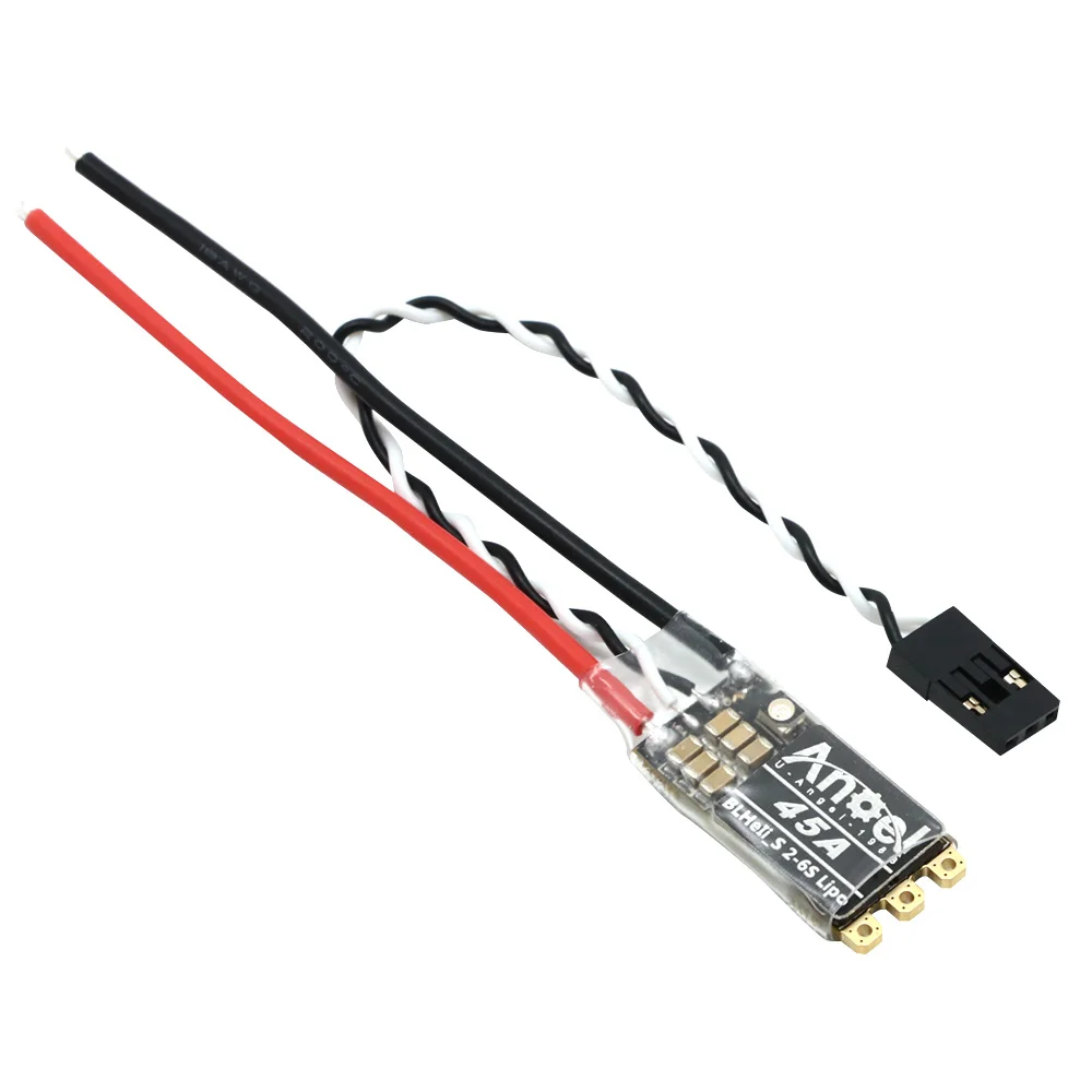 Rc 35A 45A BLHeli_S ESC soporte 2-6S fuente de alimentación DShot150/300/600 Oneshot125 para RC FPV Quadcopter avión Drone