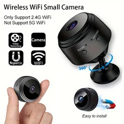 Wireless WiFi Small Camera with Phone APP Night Vision A9 Mini Remote Camcorders 1080P HD Security Monitor For Home office