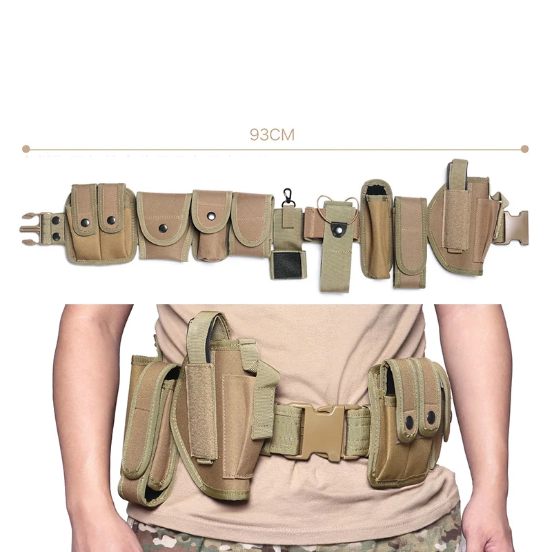 Cinturón táctico portaherramientas con bolsa multiusos - imagen 2