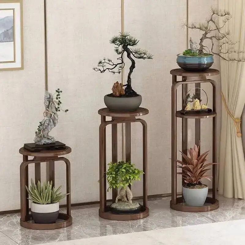 

Storage Repisas Stand Wall Wooden Bedroom Display Nordic Shelves Corner Box Living Room Plant Flower Estante Home Decorations