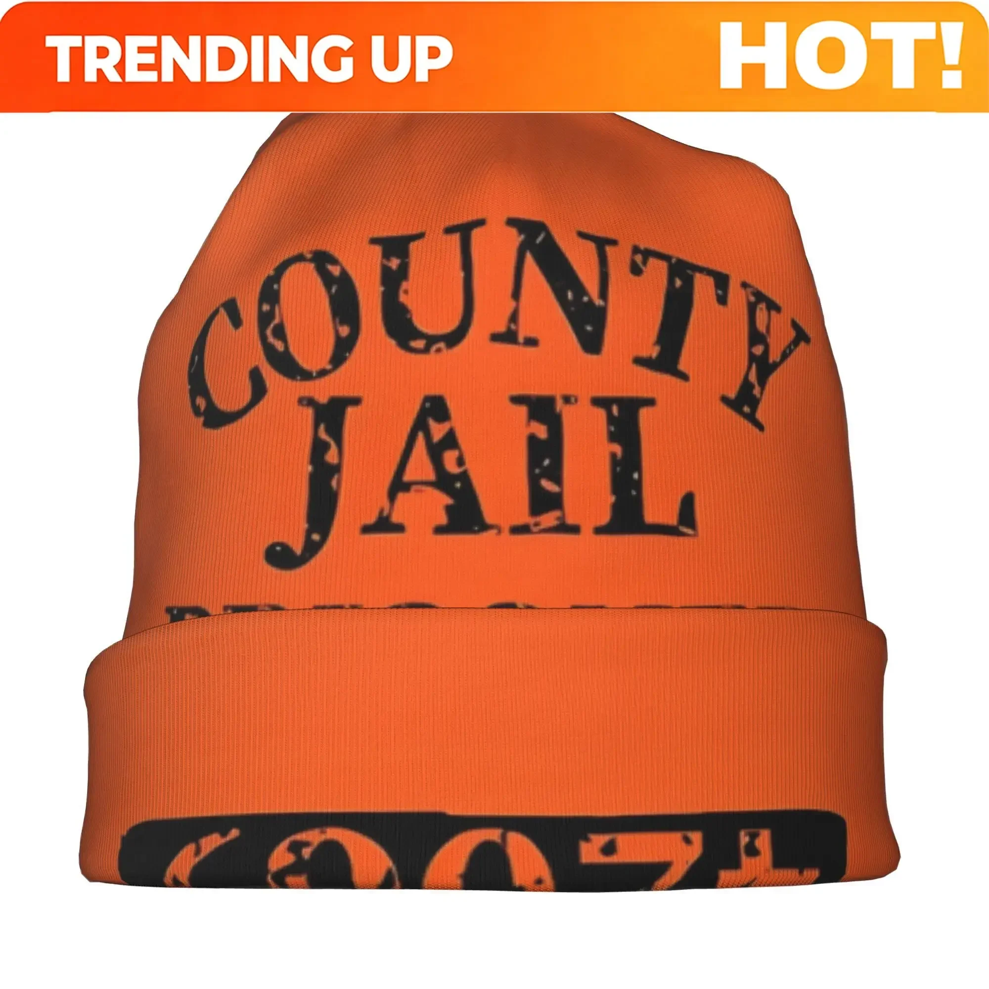 Custom Prison Inmate Beanies Caps Fashion Bonnet Unisex Soft Hats