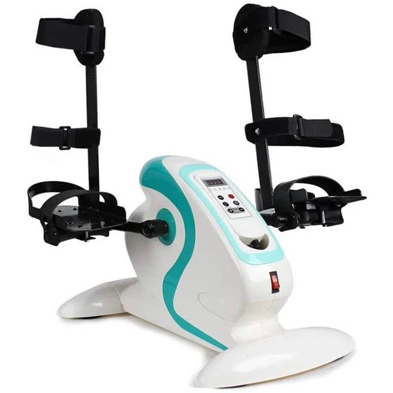 Foot Arm Leg Pedal Electric Mini Exercise Bike LED Display Remote Control Custom Logo Option ABS Plastic 120KGS Capacity