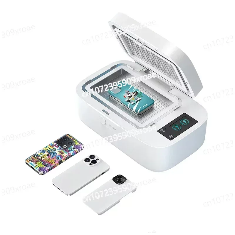 Heat Transfer Printer Phone Case 3d Sublimation Machine Mini Heat Press for Colorful DIY Phone Case