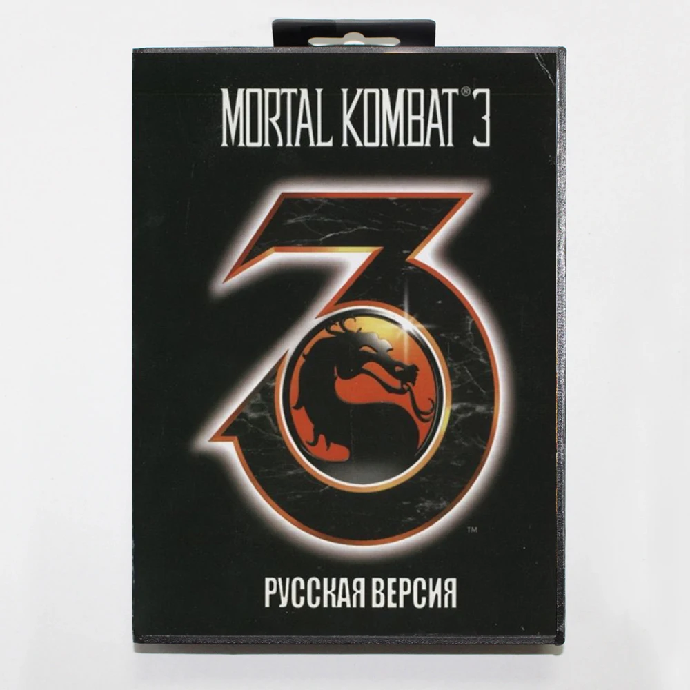 

Игровой картридж MK3 16Bit MD с коробкой RU для систем Sega Megadrive Genesis