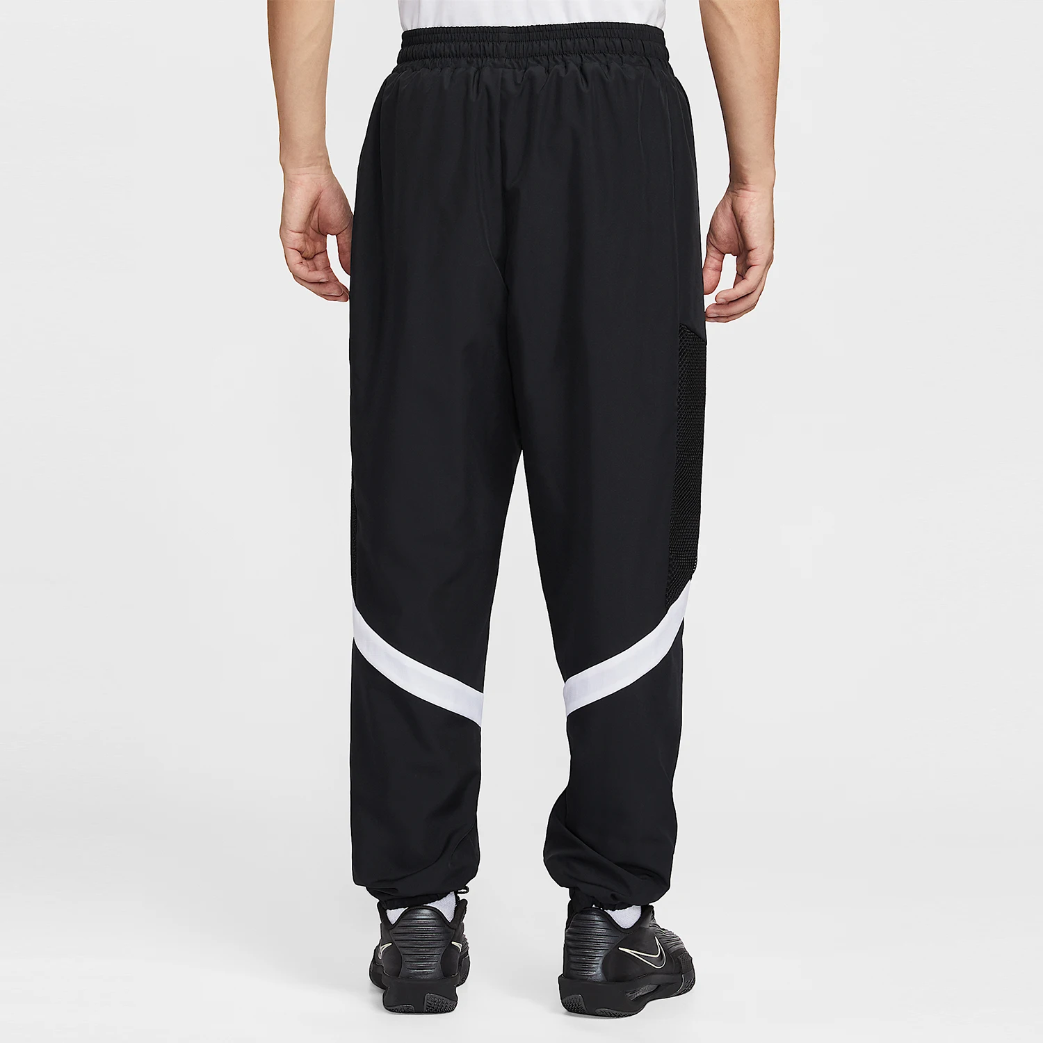 Nike genuine Icon Men's Woven Thin Velvet Strap Basketball Pants HV3366-010