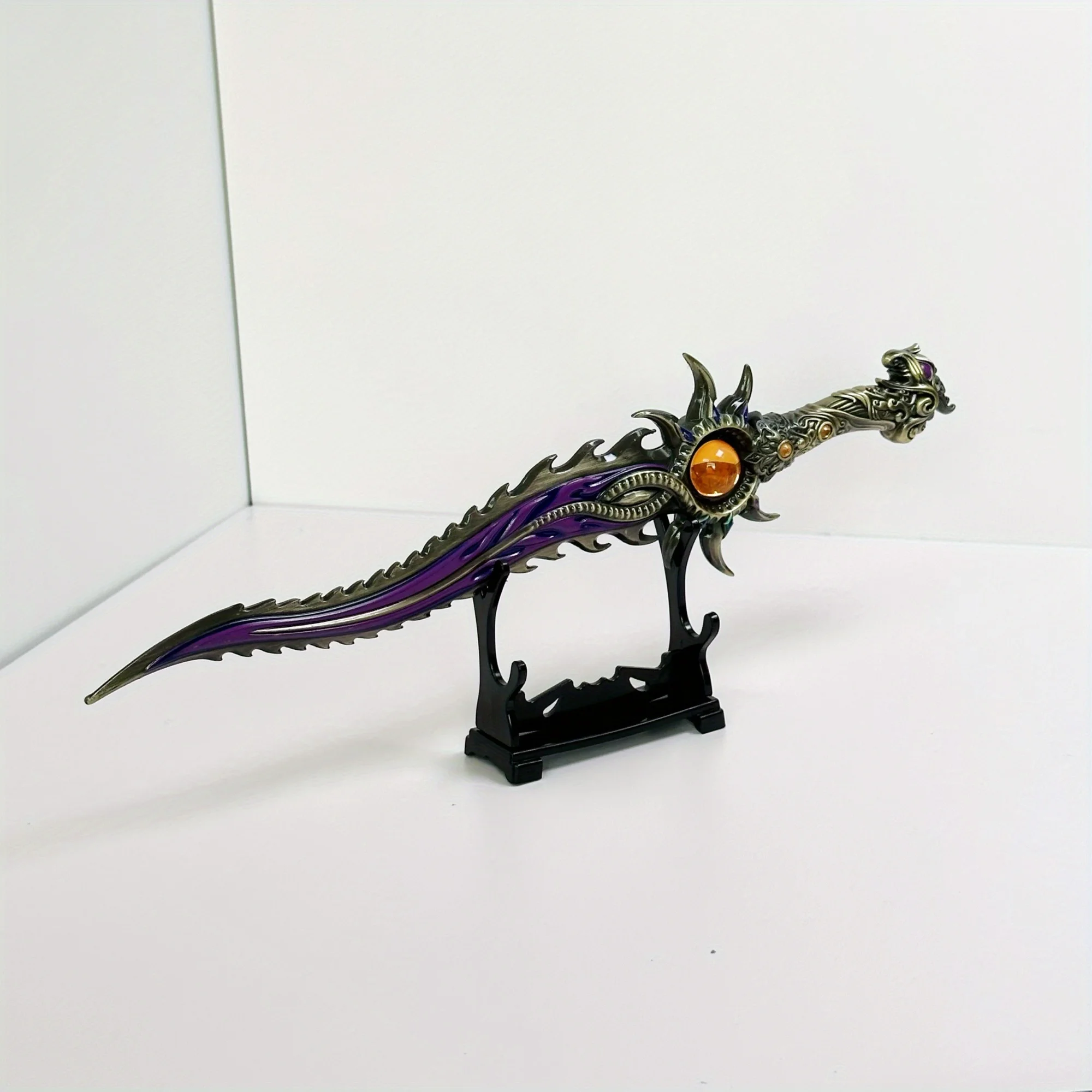 11.8inch Naraka Bladepoint Metal Katana Sword Japanese Katana Original Samurai Sabre Ninja Knife Cosplay Accessories Prop Toy